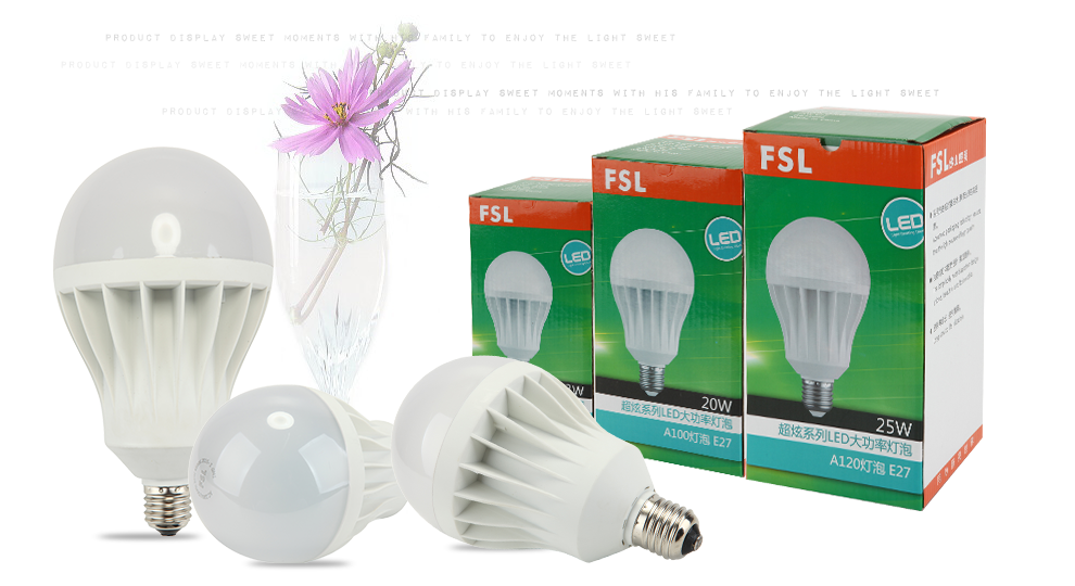 
                                        FSL佛山照明led灯泡大螺口白光球泡节能灯泡 经典2.8W E27 白光                