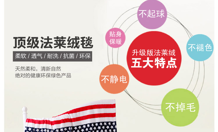 待嫁家纺  精品法莱绒加厚毛毯 休闲盖毯 单人双人超柔毯子 梦想框 1.8米*2米