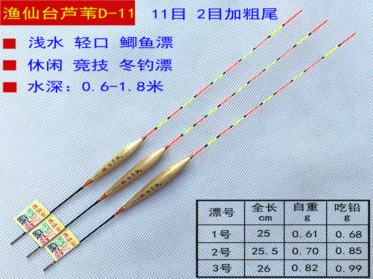 东材 芦苇浮漂不吃水渔漂醒目加粗综合混养鲫鱼鲤鱼鱼标钓具 a29芦苇