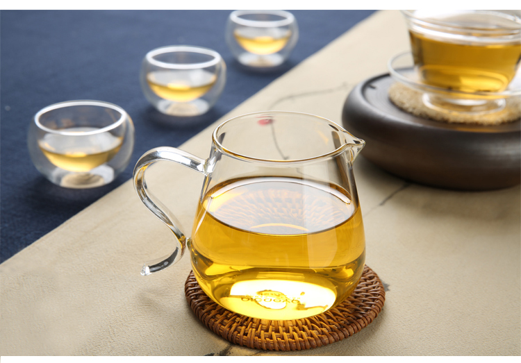 
                                        
                                                            品茶忆友 玻璃茶具 茶杯公道杯茶具配件 jp-02                