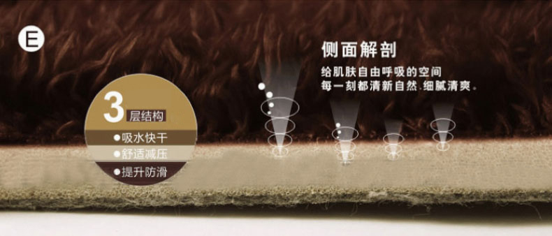 梦雅莉 现代简约 丝毛地毯 客厅茶几地毯卧室满铺床边毯地垫门垫 轻奢酒红 0.4*0.6米