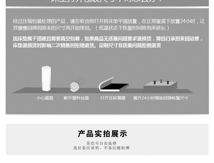 
                                        圣米亚  学生宿舍床垫记忆海绵折叠加厚可拆洗床褥子垫被宿舍单人床垫子 5cm经典格 120cm*200cm                