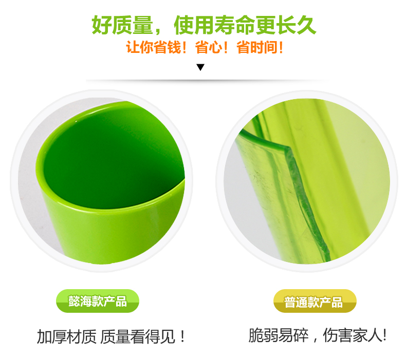 乐艺佳 创意漱口杯带牙刷架情侣结婚刷牙杯 家庭装塑料牙缸卫浴洗漱杯套装 升级款一家三口