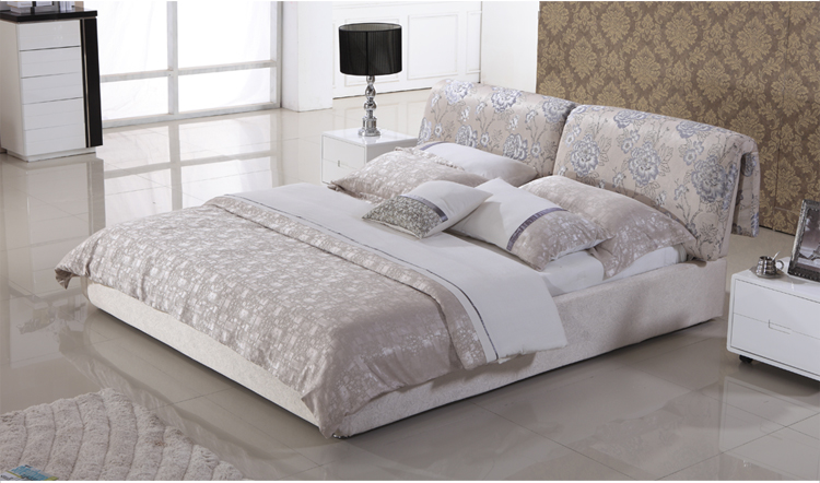 尼尔诗帝 布艺床 双人床 物流自提 1800*2000床