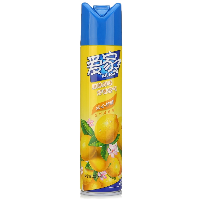 爱家 空气清新剂 柠檬320ml 除...