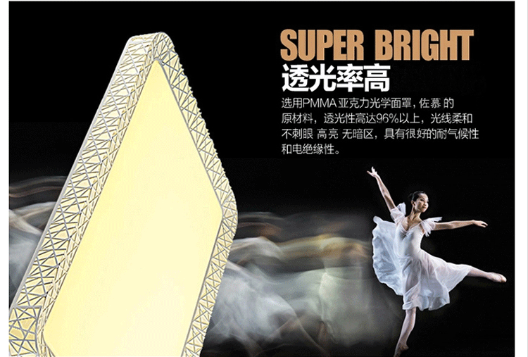 佐慕客厅灯led吸顶灯卧室灯餐厅灯高品质调光调色灯具灯饰550 30*30cm 12w高亮版哑白