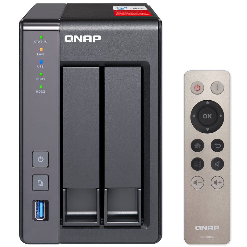 威联通（QNAP）TS-251+ 2G内存 NAS网络...