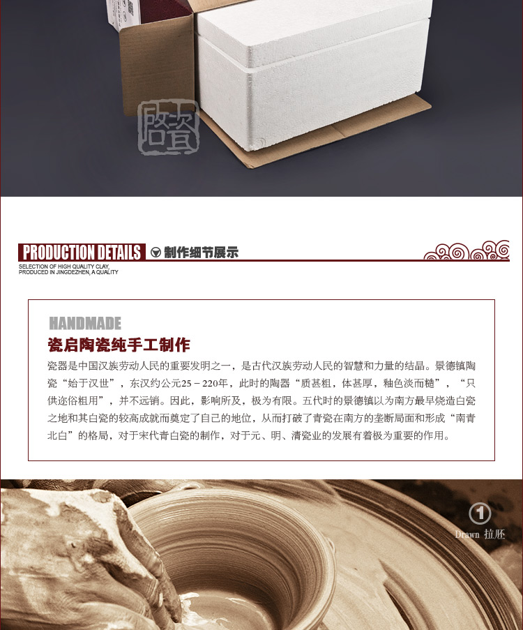 
                                        瓷启 饭碗泡面碗陶瓷碗具大碗米饭碗托盘子汤碗碟子西餐盘餐具牛排盘子碗套装饺子鱼盘骨瓷碗菜 大勺                