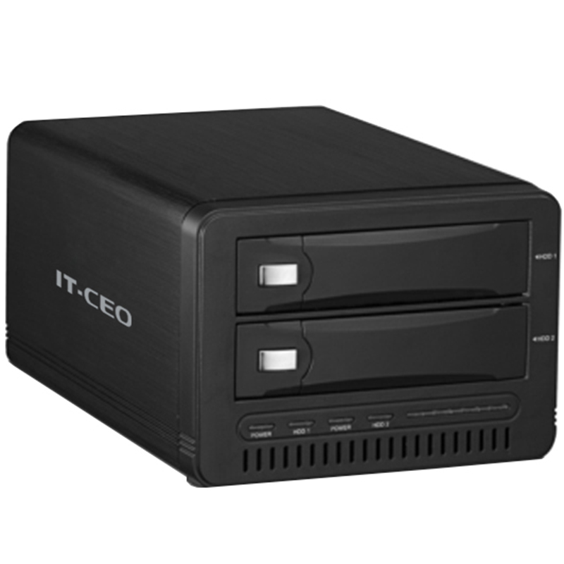 IT-CEO V12S3 USB3.0双盘位磁盘阵列盒...