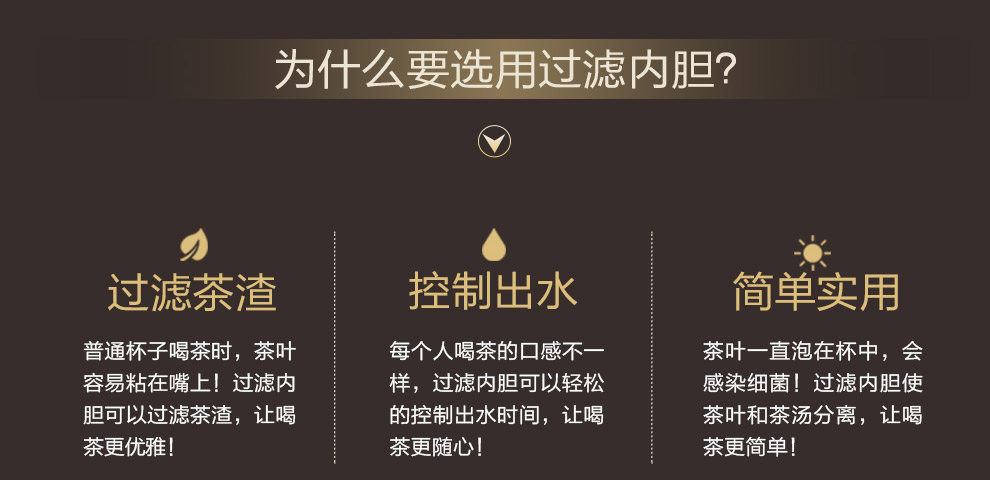 
                                                            尊壶 宜兴梅兰竹菊紫砂杯475ml 蟹黄泥三件杯紫砂茶杯泡茶杯紫砂盖杯带盖过滤 单色竹                
