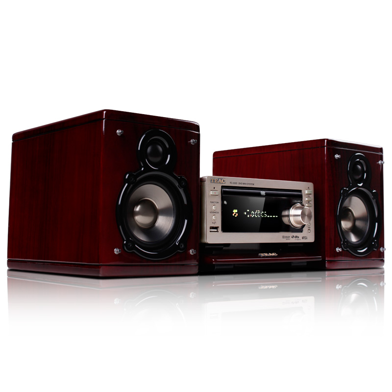Teac TC-530D台式音响迷你组合音响木质音箱D...
