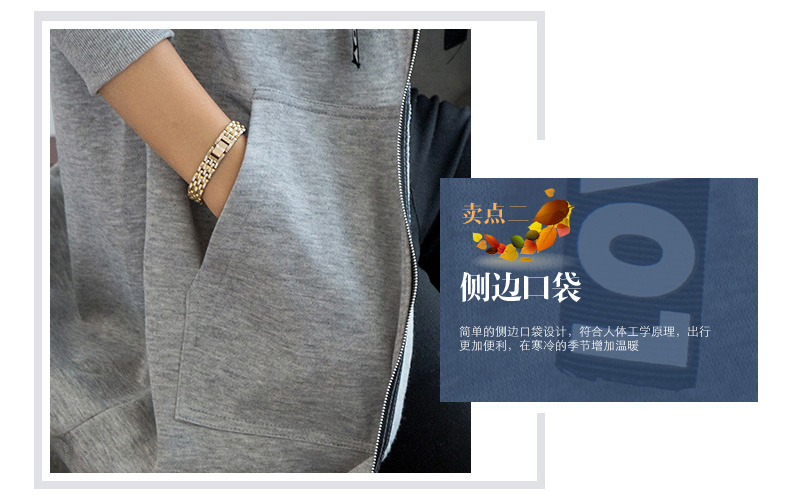 COCOOKIKI2015秋冬装新款字母织带风衣女中长款女士外套CC161 灰色 S