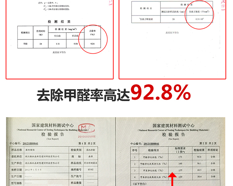 格林·森特 藻钙空气净化宝2400g 家具新车室内装修除异味去甲醛 衣柜干燥剂