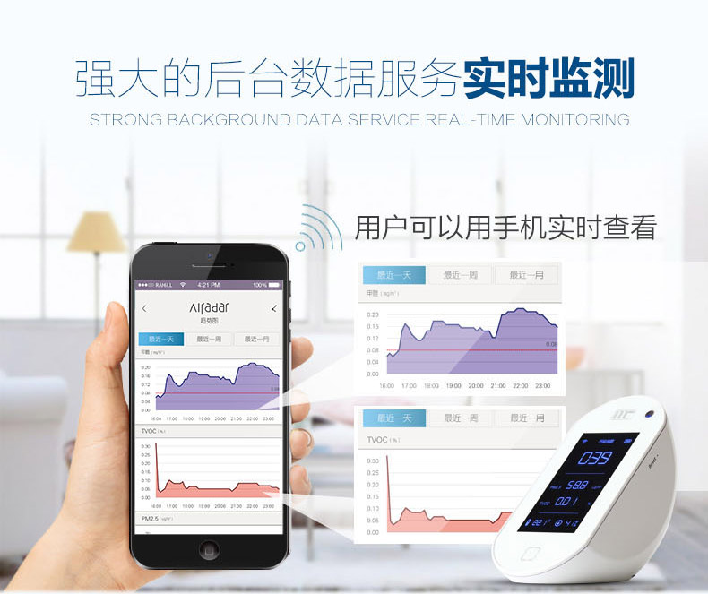 
                                        【京东超市】MC妙创测甲醛新房家用除甲醛检测仪pm2.5空气质量检测器TVOC霾表监测 亮金色（补货中）                
