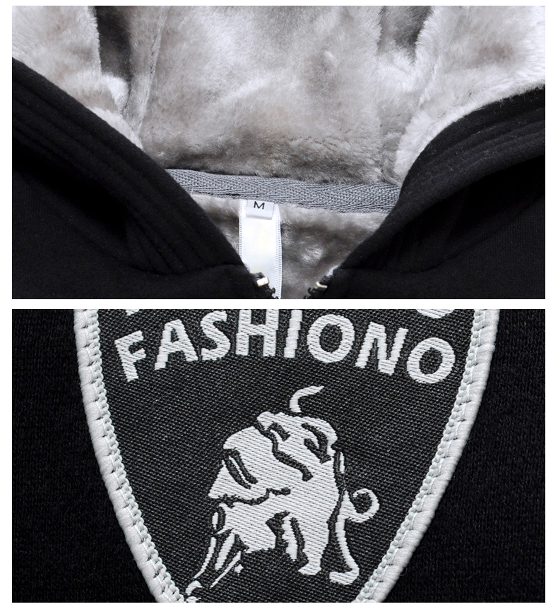 悦度情侣套装超耐克阿迪保暖棉服女休闲运动大码棉衣男士加厚加绒卫衣秋冬季新款 紫红色 XL