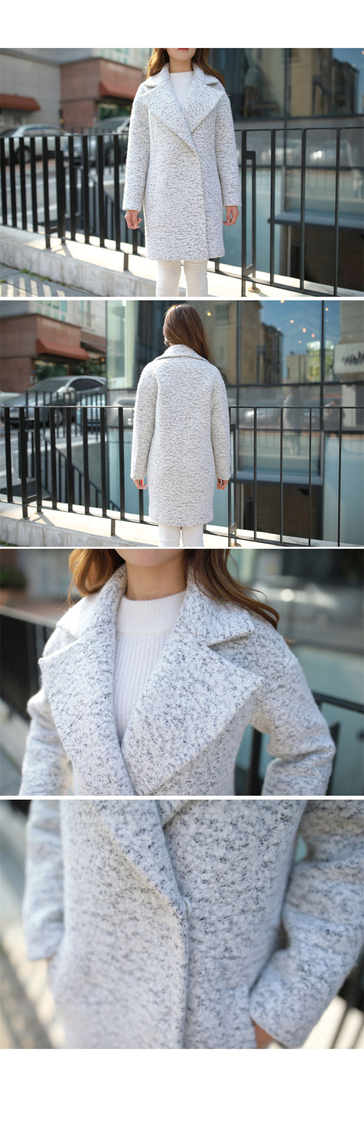 Gloria mini-ya autumn and winter new women in Korean long lapel large Sau San Mao jacket? a wool coat Female Light Gray L picture, prices, brand platters! The elections are supplied in the national character of distribution, so action, buy now enjoy more preferential! As soon as possible.