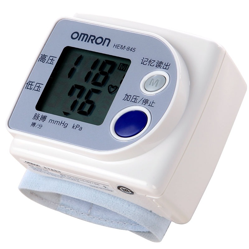 欧姆龙（Omron）手腕式电子血压计 HEM-845（...