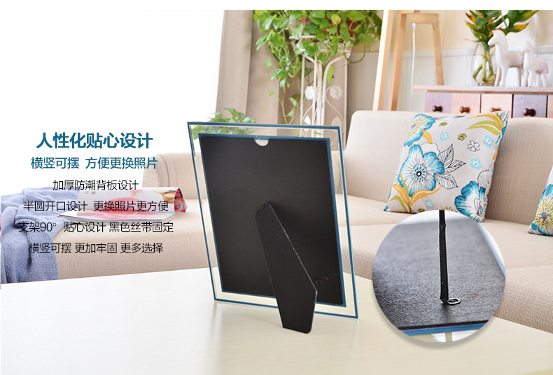 
                                                            梦雅莉（mengyali） 7寸6寸5寸8寸10A4奖状证书相片照片影楼创意玻璃相框 水晶白色玻璃 6寸水晶玻璃相框(横竖可摆)                