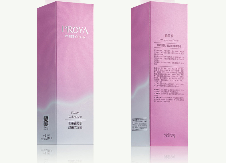 珀莱雅（PROYA）靓白芯肌晶采洁面乳泡沫洗面奶女 芯肌晶采洁面乳120g