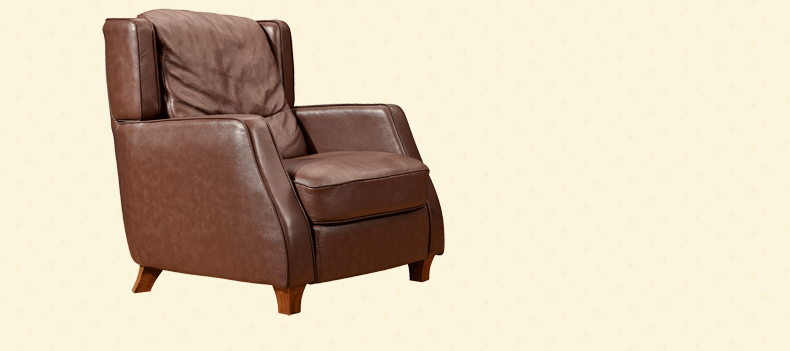 客厅家具 沙发 作木坊 作木坊 s325懒人沙发 真皮休闲沙发 贵妃躺椅