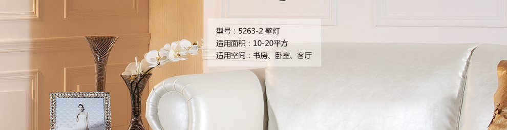 库博-光移动 欧式铜灯客厅书房卧室床头壁灯 双头铜壁灯