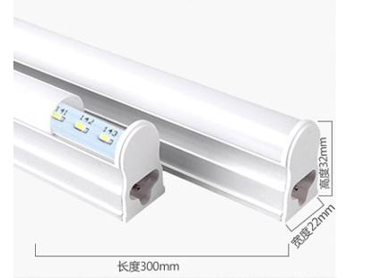 纳新LED灯管T5一体化日光灯管全套支架 12W 长1.0m 白光NXTU5010-1-1