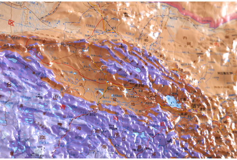 28米*1.68米 三维凹凸 地理学习教具【摘要 书评 试读 京东图书