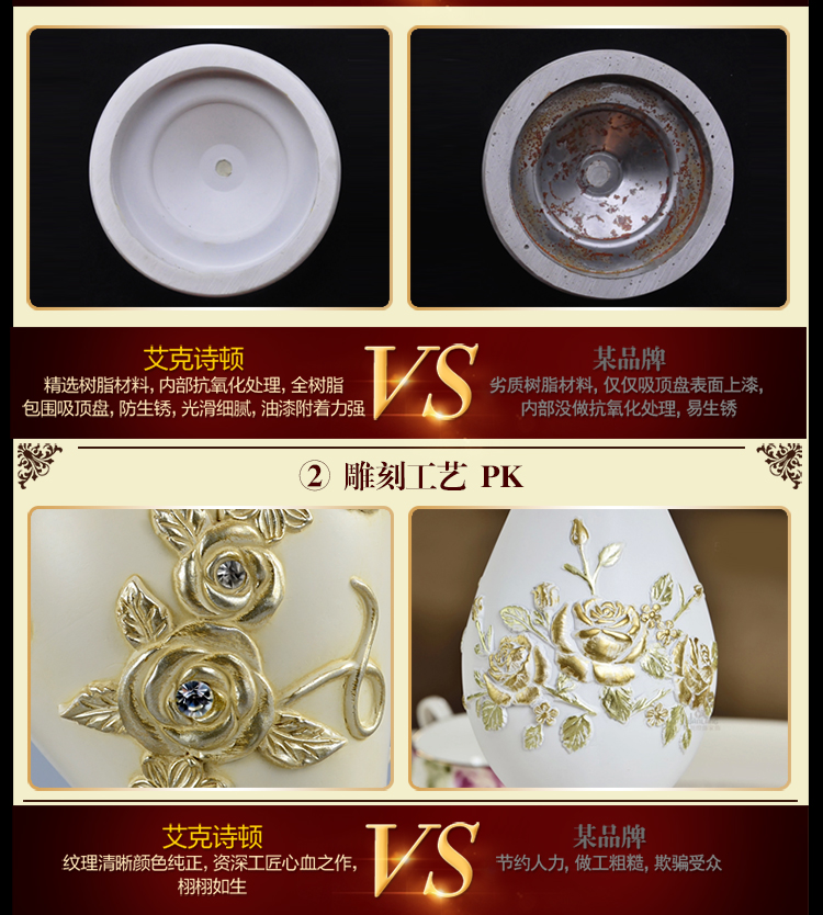 
                                        华艺 灯饰 台灯 卧室 床头欧式装饰台灯客厅书房温馨床头布艺灯具 艾克诗顿 TBW0002                