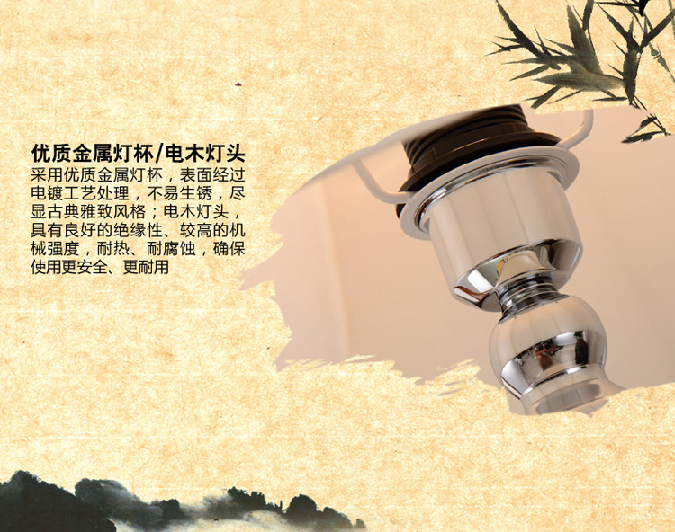 中式陶瓷台灯卧室床头灯欧式客厅书房台灯 复古婚庆装饰台灯 QC2001C