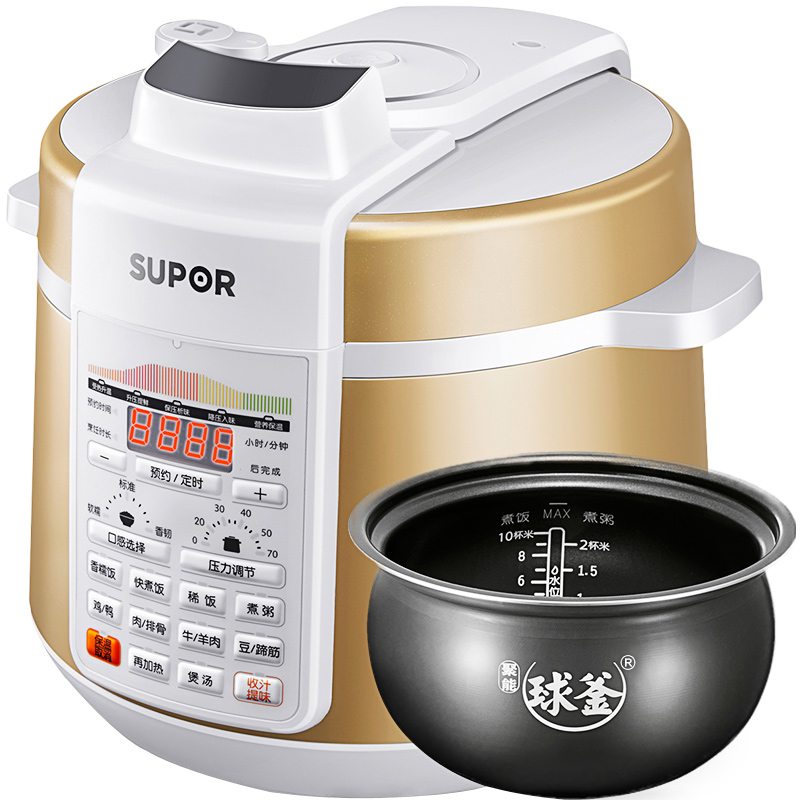 苏泊尔（SUPOR)电压力锅高压锅 CYSB50YCW...