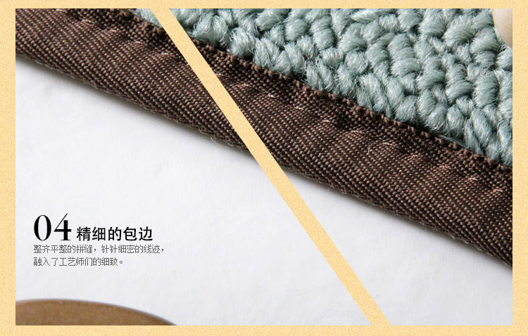 大达 欧式入户防滑地垫玄关门垫脚垫吸水垫子 DA7280-2 45*70cm