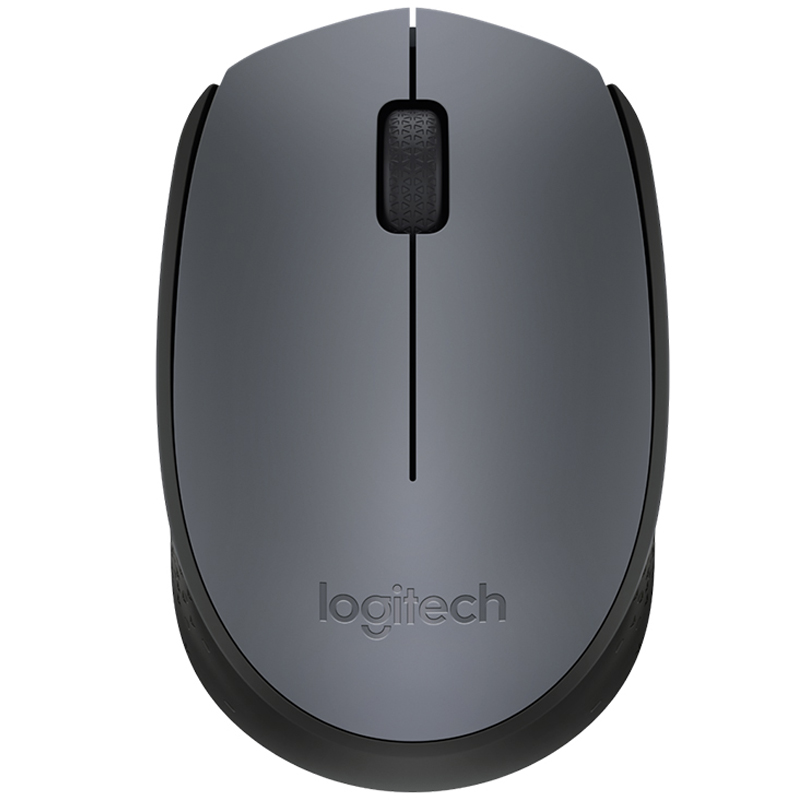 罗技（Logitech）无线鼠标M170 灰色