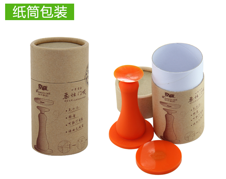 
                                        耐氏家品（MENICE） 耐氏家品免打孔门吸柔性墙吸门碰硅胶免螺丝玻璃静音门顶 D518 窈窕白 三代(吸塑包装) 长91x直径53                