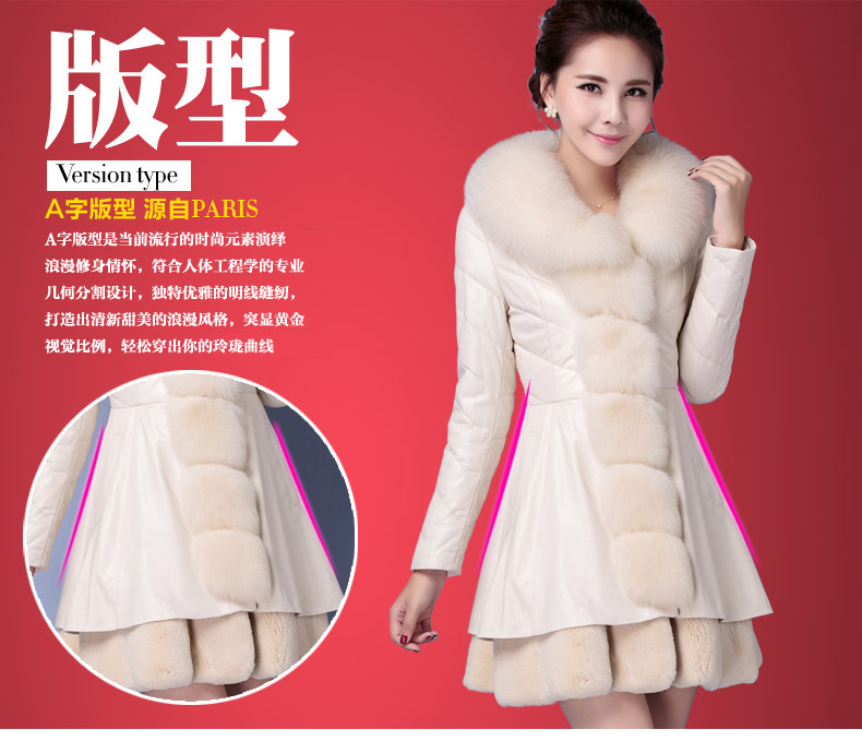 The World 2015 autumn and winter fun Doi new leather garments fox fur feather unit gross girls serving long fur coat 6719 purple  L picture, prices, brand platters! The elections are supplied in the national character of distribution, so action, buy now enjoy more preferential! As soon as possible.