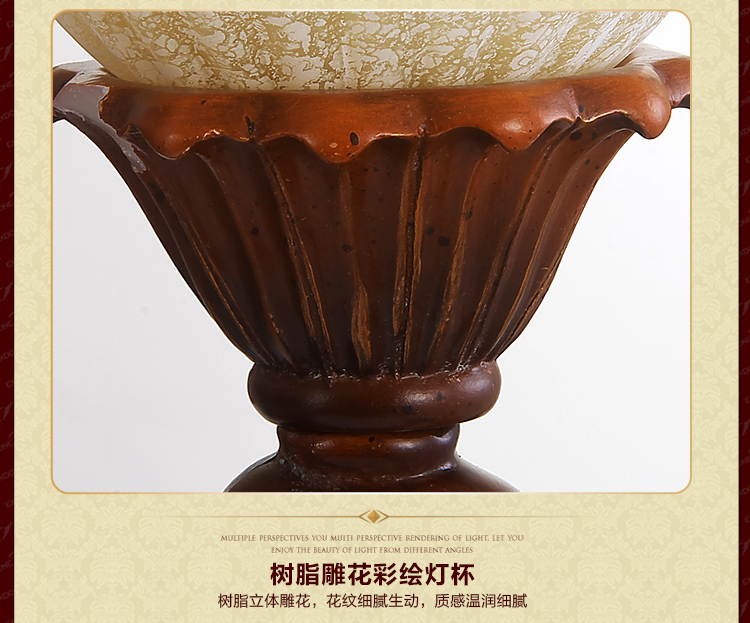华艺灯饰 欧式吊灯 客厅餐厅卧室书房复古简约灯具 艾克诗顿 CH0076 5头