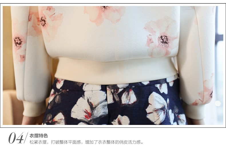 加厚太空棉外套女秋冬短款棒球服女2015韩版小香风短外套女开衫潮 白色 新 M