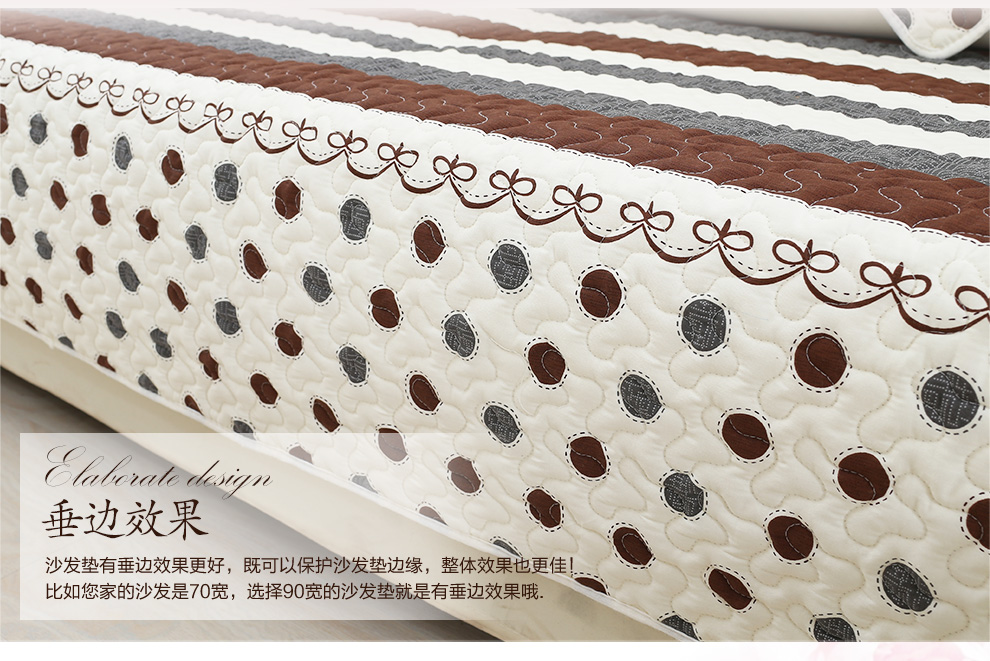 久梦 沙发垫组合沙发沙发巾沙发罩子四季通用沙发套 爱的纪念 110*110cm坐垫一片