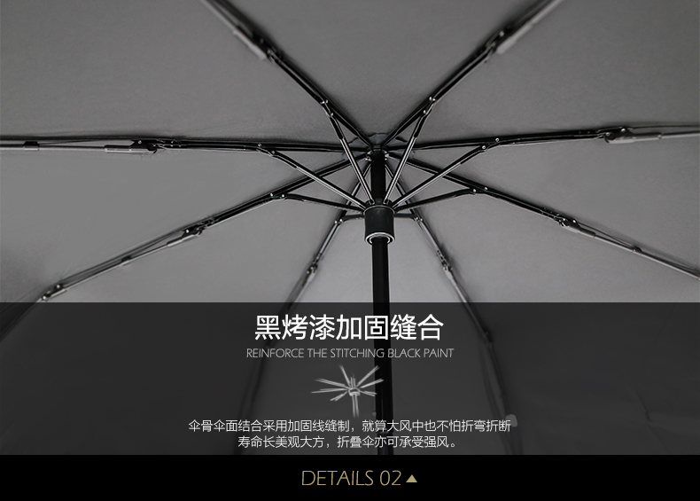 
                                        珐迈斯 太阳伞女超强防晒防紫外线轻小黑胶折叠晴雨伞两用五折遮阳伞 19款粉菊（三折，双层伞布）                