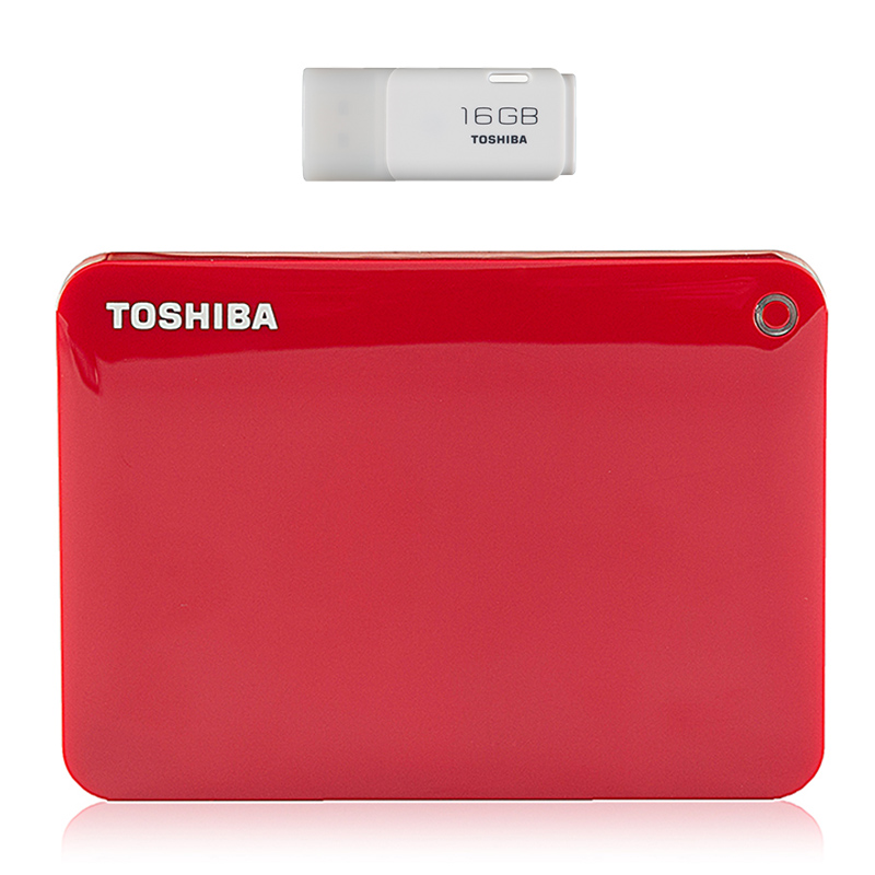 东芝（TOSHIBA）V8分享系列2.5英寸移动硬盘（...
