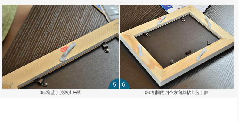 梓晨 实木相框批发摆台 创意7寸5寸6 8 10 A4 16寸相框挂墙拼画框摆台 白色 7寸摆式(横竖可摆)