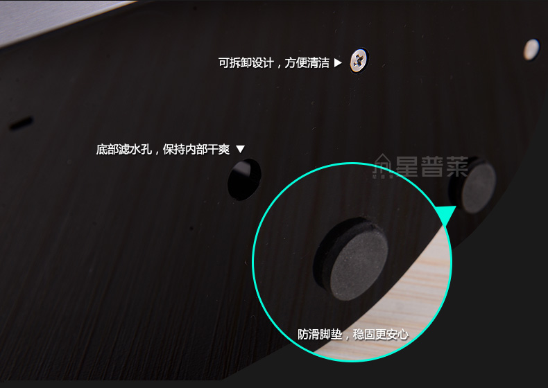 星普莱 不锈钢厨房刀具套装厨具菜刀套装十件套刀具组合 G102