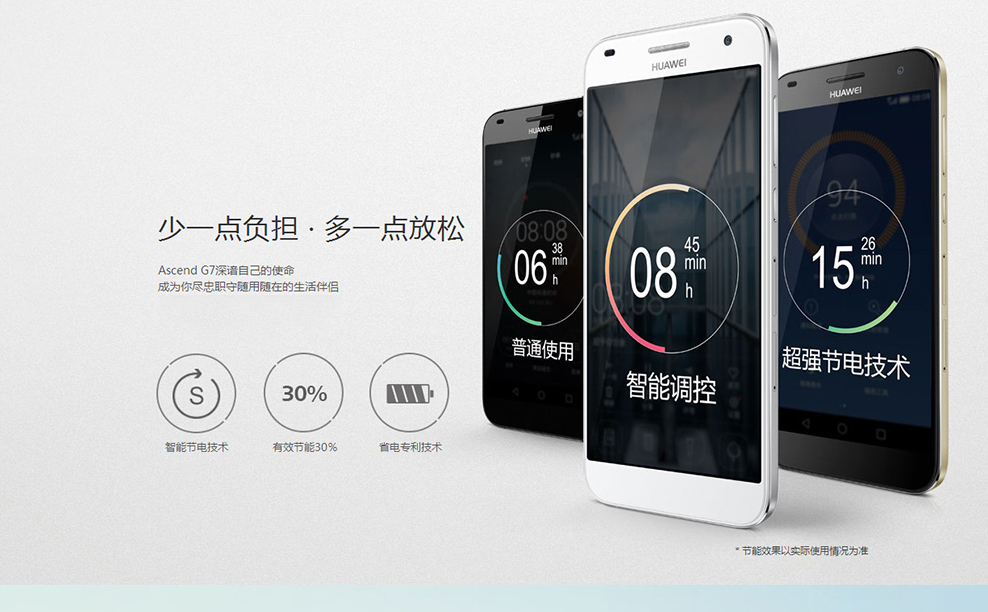 华为 G7 移动/联通双4G 16G ROM 版 手机 晨曦金