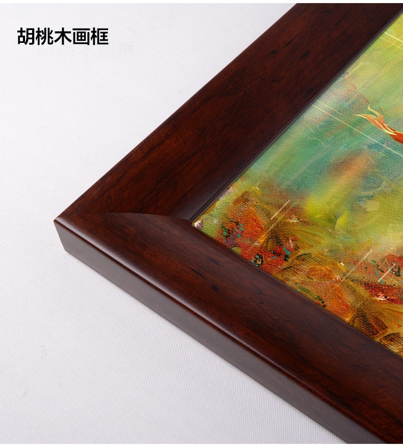 
                                        纵海艺术 办公室挂画 风水中式竖版装饰画 客厅走廊过道墙画壁画 现代简约玄关画 九鱼图油画 PS香槟银框 80*160                