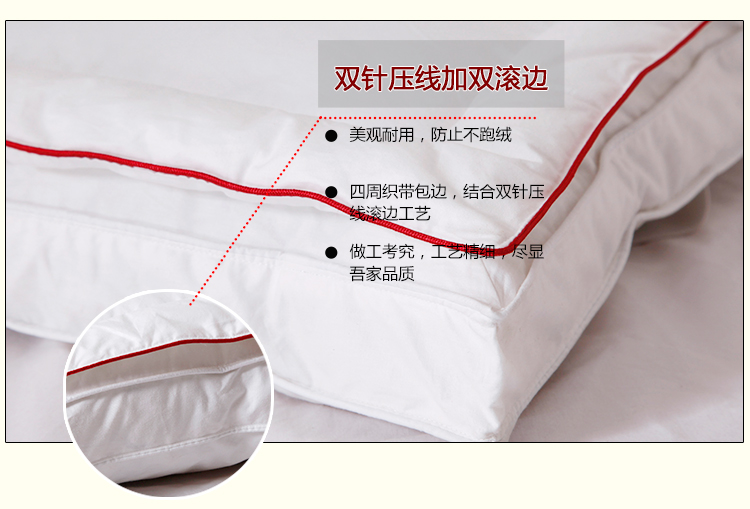 
                                        吾家元素床垫 五星级酒店双层加厚柔软保暖双人羽绒床褥垫被子 榻榻米床护垫 5公分双层米色 1.5米床/150*200cm                