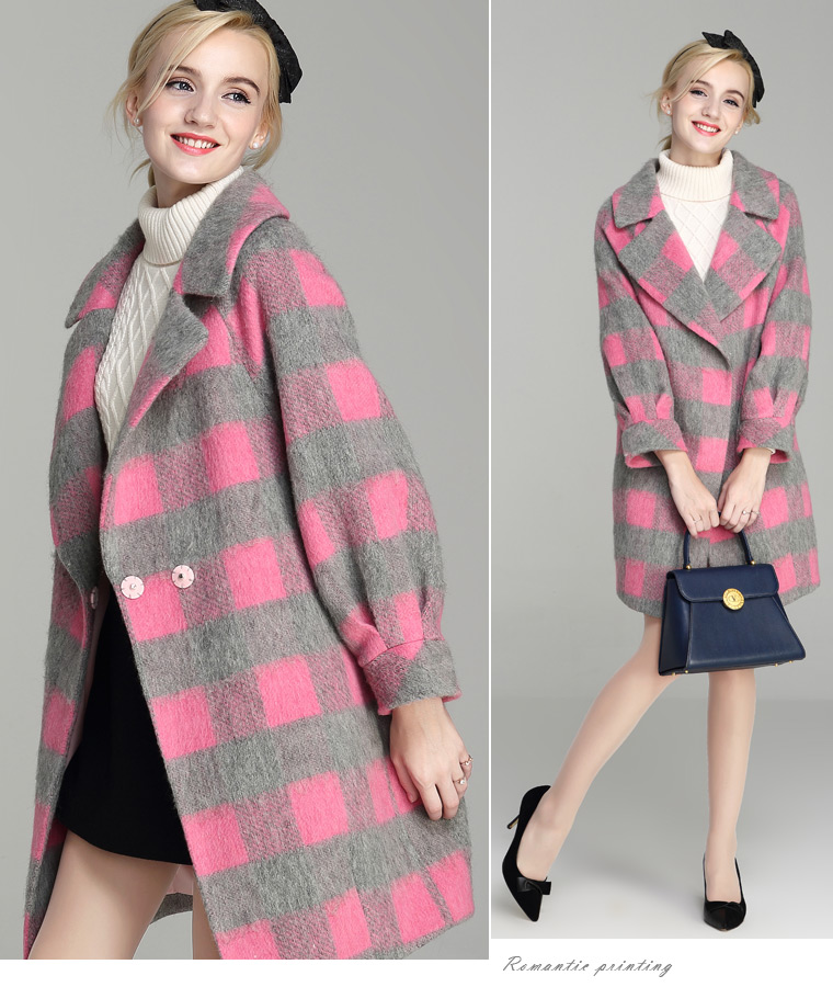 The jacket coat of gross Clinton? female Fall/Winter Collections new Korean video in thin long Sau San)? Q586 sub-pink L picture, prices, brand platters! The elections are supplied in the national character of distribution, so action, buy now enjoy more preferential! As soon as possible.