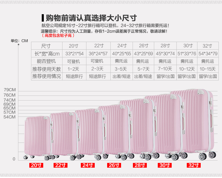 特大容量32寸旅行箱 超大号30寸行李箱男女学生大拉杆箱密码箱 黑色