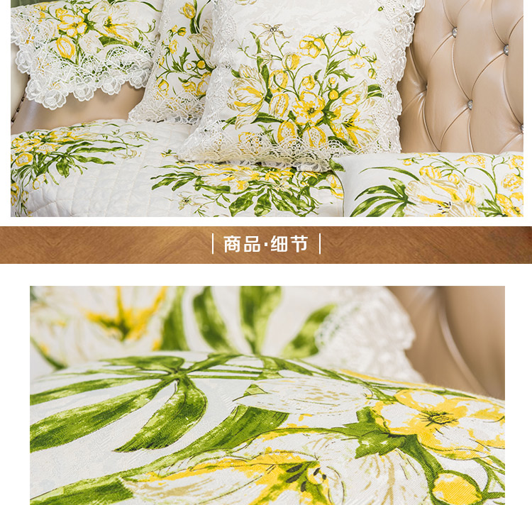 美丝纺 沙发垫 欧式米兰春天系列沙发垫套 四季通用防滑布艺坐垫 90*75