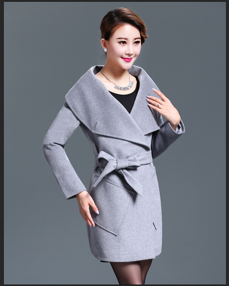 Van Gogh embroidered new products for autumn and winter 2015 Korean Sau San Mock-neck women with fine Foutune of gross female 1644 gray coat? L picture, prices, brand platters! The elections are supplied in the national character of distribution, so action, buy now enjoy more preferential! As soon as possible.