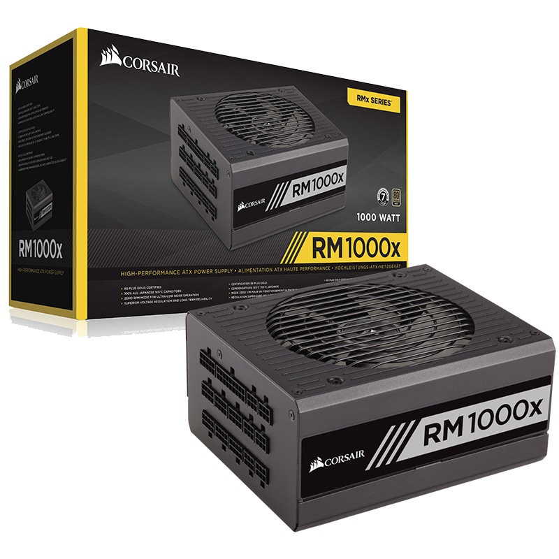 美商海盗船（USCorsair）额定1000W RM1...