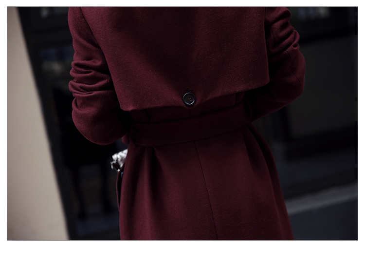 Sen and gross figure? 2015 Autumn load female Coat new Korean version of a wool coat cloak Sau San? 0123 deep red cloak M picture, prices, brand platters! The elections are supplied in the national character of distribution, so action, buy now enjoy more preferential! As soon as possible.